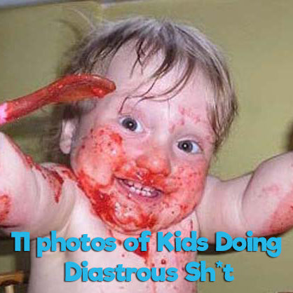 11 Photos of Kids Doing Disastrous Sh*t