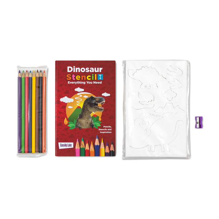 Dinosaur Stencil Kit
