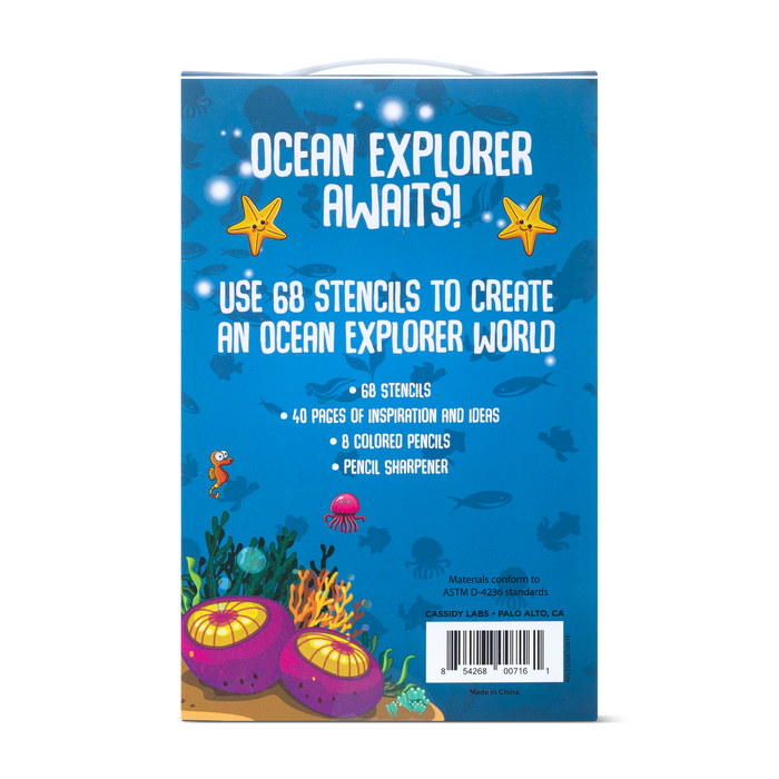 Ocean Explorer Stencil Kit